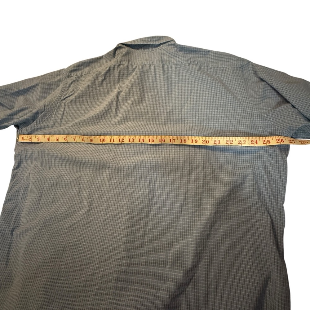 Ralph Lauren Ellington Men's Button Down Shirt Long Sleeve XL Blue Check Plaid - Picture 3 of 7